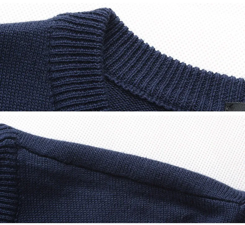 Мужской пуловер Повседневный осенний мужской свитер приталенный брендовый Модный пуловер свитер с круглым вырезом размера плюс лучшее качество горячая распродажа