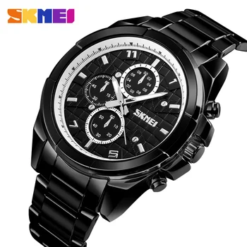 

SKMEI Quartz Smart Watch Men Wristwatch Waterproof Bluetooth Smart Watches Calorie SOS Help Men Watch relogio masculino 1461