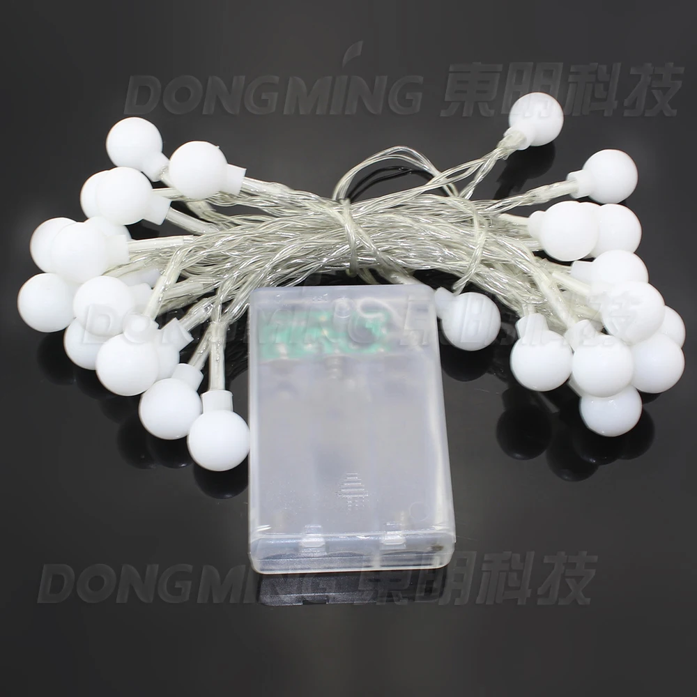3m 30leds 3*AA Battery led string Lights christmas tree light partay lights ball | Освещение