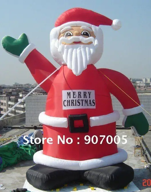 DD17  10mH 33'  Huge Commercial Airblown Inflatable Santa Claus Xma Party Decoration + 1 CE/UL Blower + Repair Kids