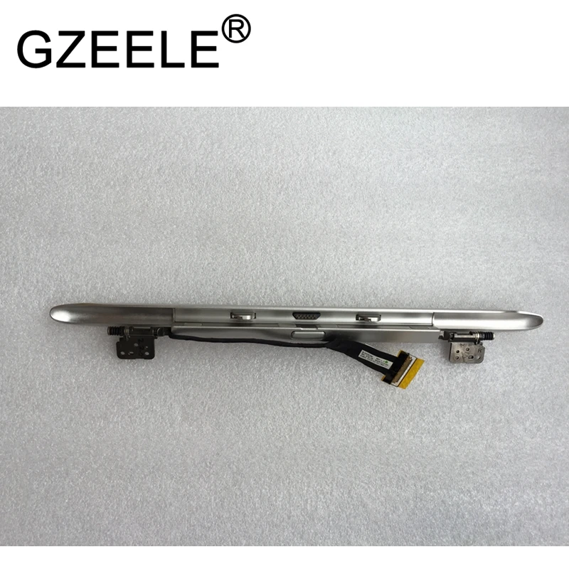 Preise GZEELE neue LCD Scharnier Abdeckung Für Samsung XE500T1C 500T1C BA39 01314A LCD bildschirm welle joint bildschirm tastatur basis linie silber farbe
