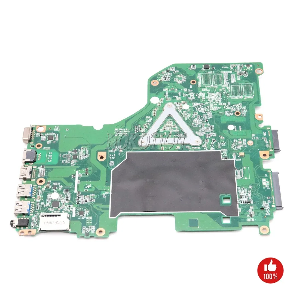 NOKOTION DA0ZRTMB6D0 NBMVH11001 NB. MVH11.001 основная плата для ноутбука для acer aspire E5-573G материнская плата I3-4005U ЦП 1,7 ГГц