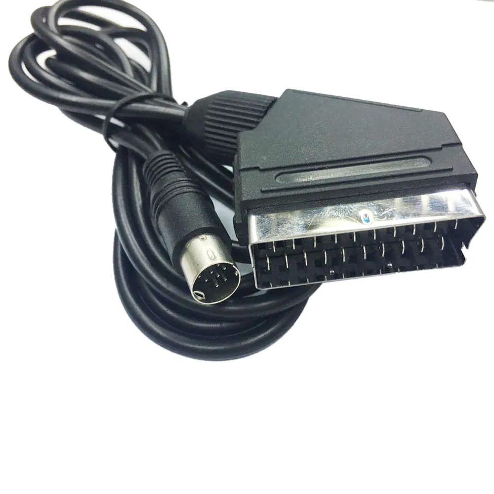 

Game Cable RGB/RGBS SCART OFC Adapter Cable for SEGA Genesis MD2 Game Console MD2 second generation SCART broom head line