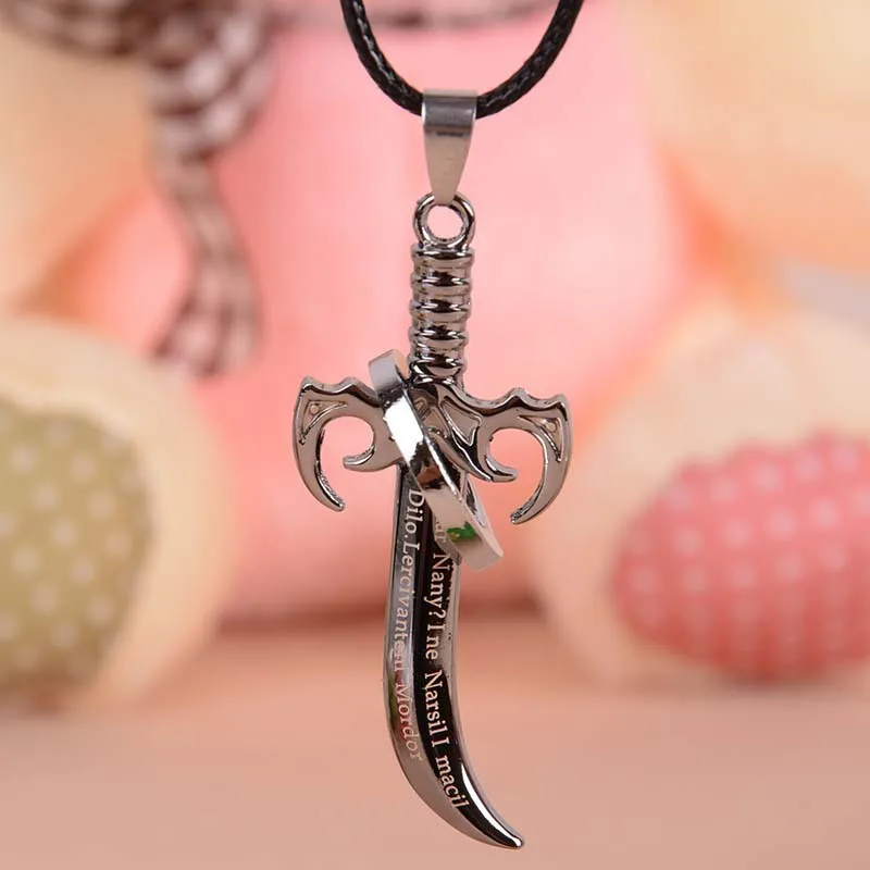 

Punk Fashion Brave Men Stainless Steel Scimitar Pendant Necklace Men Personality Male Necklace Jewelry for Friend Gift CX201