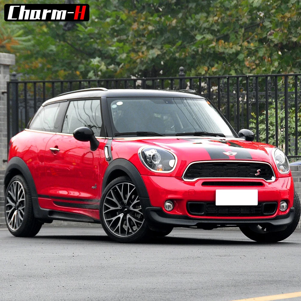 الجانب سباق المشارب هود محرك الجذع الخلفية غطاء شارات r61 ميني paceman كوبر s jcw السيارة التصميم الصوتيات على السيارات