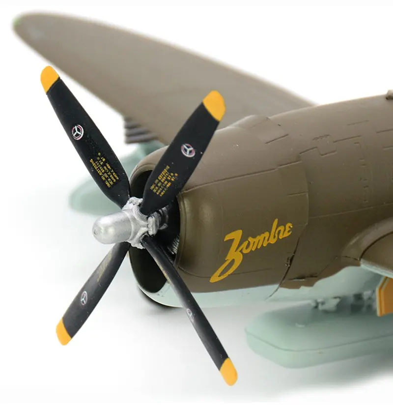 Предварительно построенный 1: 72 Республика P-47 Thunderbolt истребитель P-47D Второй мировой войны самолет хобби Коллекционная готовая пластиковая модель самолета