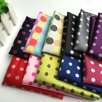 

2020 Explosions Polyester Material Fashion Dot Pocket Towel Fashion Unique Simple Business Men's Handkerchief Pocket Towel