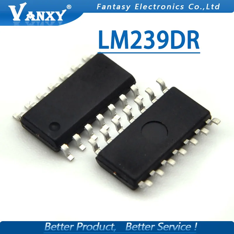 10 шт. LM239DR SOP 14 LM239 LM239DT 239DR новый оригинальный|Интегральные схемы| |