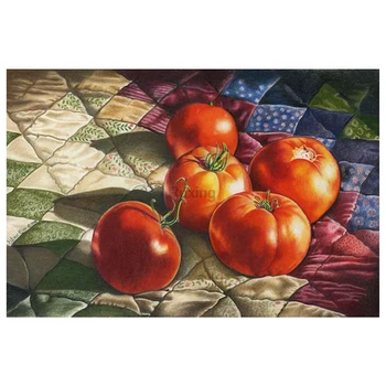 

5D DIY Diamond Embroidery Cartoon painting tomato Full Round\Square Diamond Painting Cross stitch Diamond crystal Wall Painting