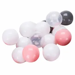 Новый 100 шт экологически чистый пластиковый шар мягкие океанские шарики детский бассейн игрушка яма