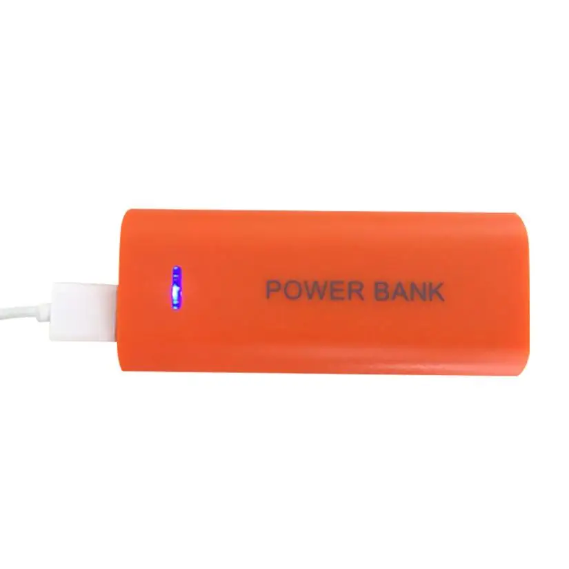 Powerbank case 5600mAh 2X 18650 USB battery charger DIY box For iPhone Sumsang 18Mar27