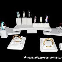 Набор ювелирных изделий дисплей бежевый бархат витрина для браслета 22 шт держатель EMS