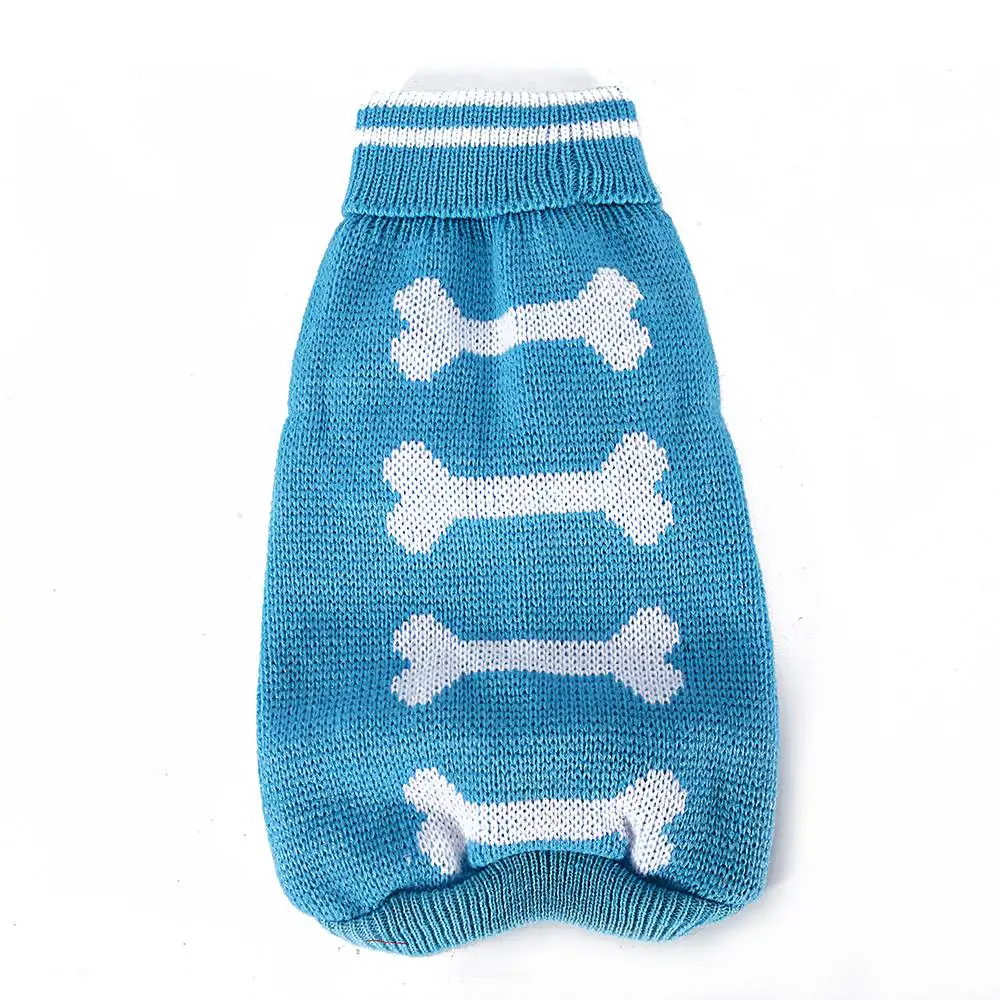 Bone Dog Clothes Cat Sweater Pet Jumper Puppy Winter Dogs Sweaters Cats Coat Toy Clothing Cute Little Dog Warm Sweater Cat KL020 1 (21)
