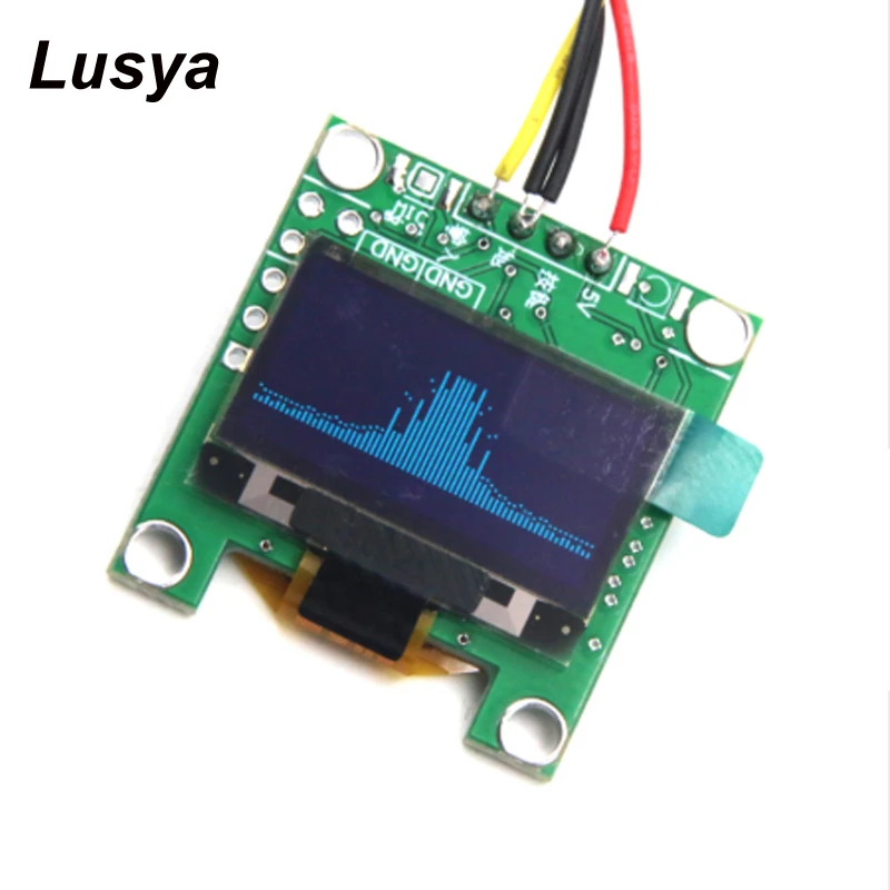 1.3/" OLED Music Spectrum Display Analyzer Audio Level Indicator Rhythm VU Meter