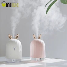 Милый кролик с оленем нано распылитель увлажнитель ночной Светильник usb зарядка ароматерапия эфирное масло диффузор тумана очиститель воздуха
