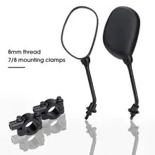 ATV зеркало заднего вида мотоциклетные боковые зеркала 7/" 22 мм ручка бар регулируемая по часовой стрелке 8 мм мотоцикл для Polaris для Can Am