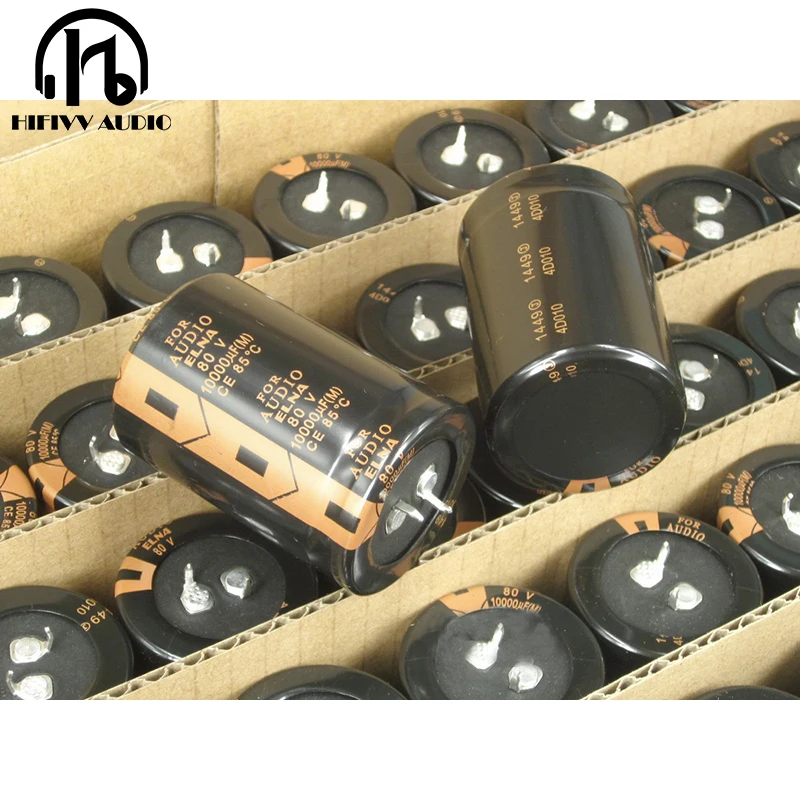 Hifi 10000uf 80v Hifi Amplifier Electrolytic Capacitor Free Shipping