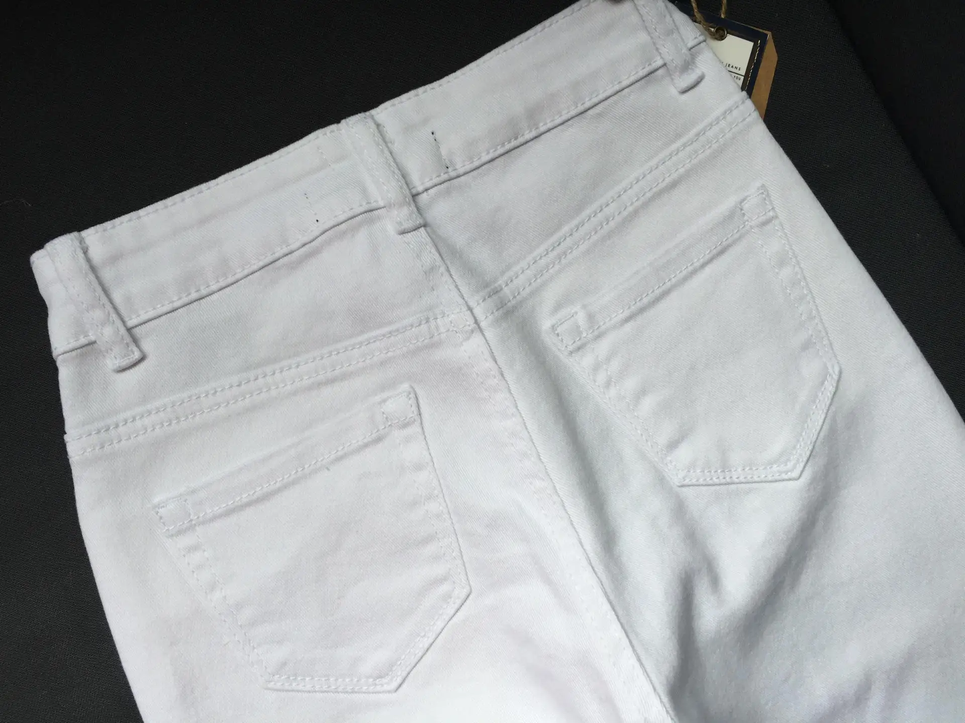 gap jeans High Waist Jeans Women Casual White Elastic Sexy Slim Denim Pencil Pants Stretch Skinny Lady Trousers Pantalon Femme Clothes maternity jeans