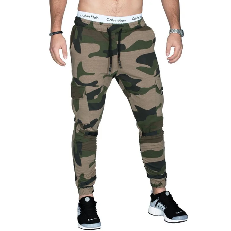 

Men's casual pants hip hop feet pants Slim pants 2019 men's trousers men's jogging camouflage pants sweatpants