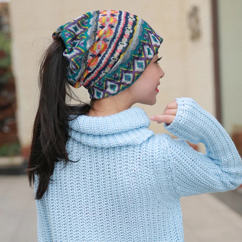 LOVINGSHA Высококачественный шарф известный бренд для женщин шеи теплые женские зимние трикотажные шапки Повседневная вязаная шапочка для женщин a-88