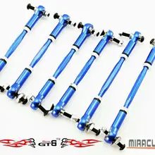 GTB cnc металлический передний и задний турникет комплект креплений(2 шт задний и 4 шт передний) для LOSI 5IVE-T