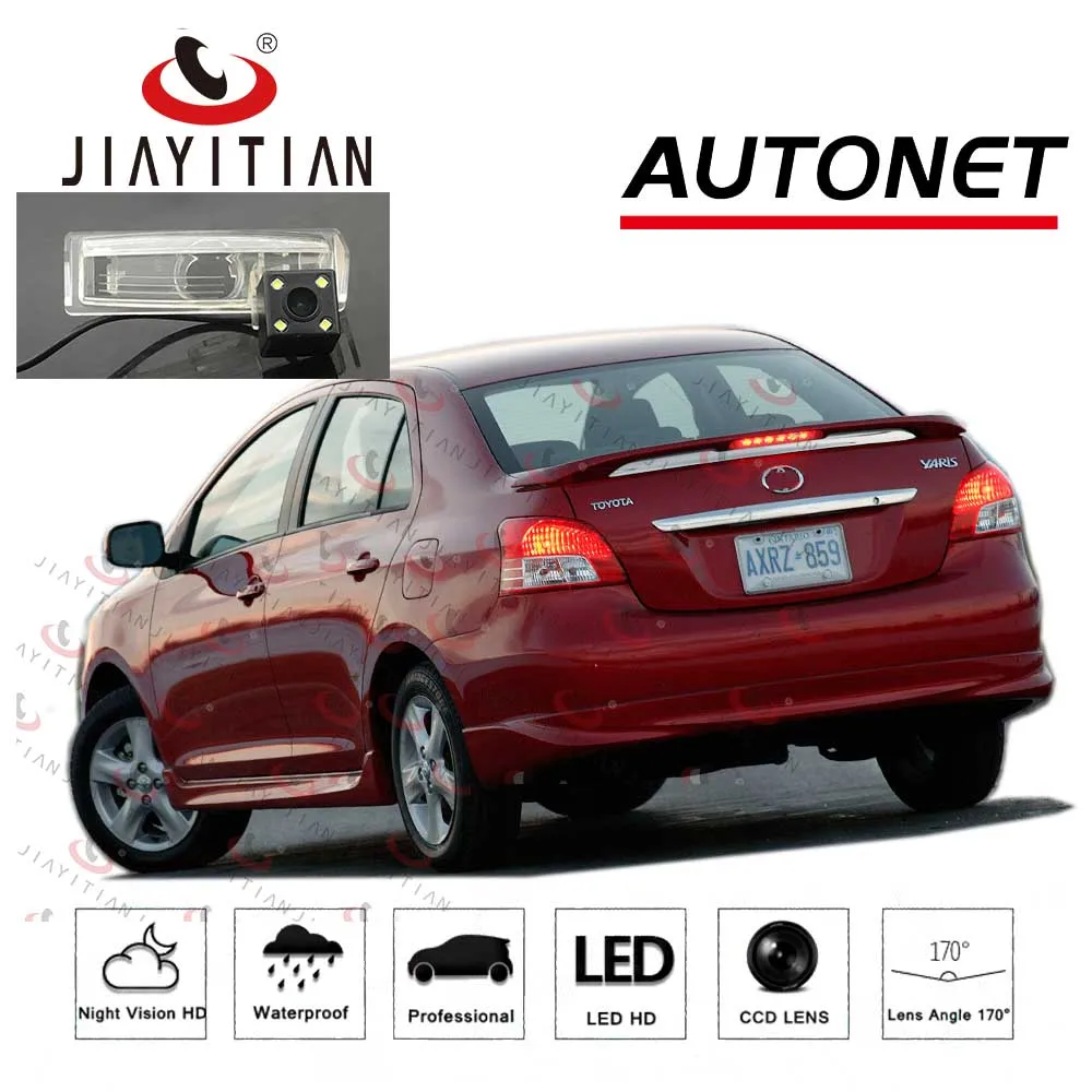 JIAYITIAN камера заднего вида для Toyota Belta Yaris Sedan NCP93R 2006 ~ 2013 CCD/ночное видение/камера