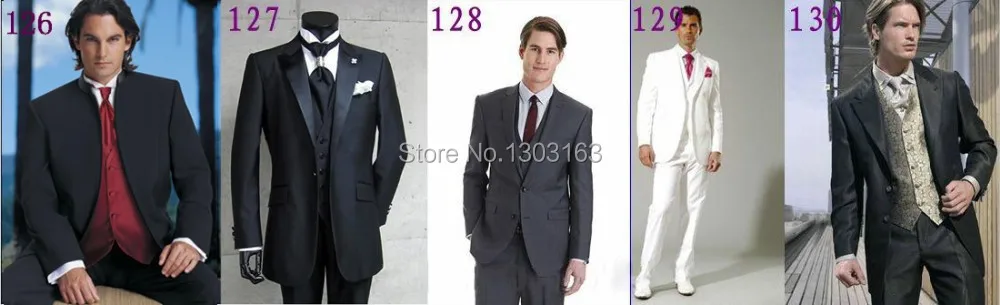 Индивидуальный заказ мужские костюмы, темно-синие мужские свадебные смокинги для мужчин, slim Fit синий мужские костюмы jacketpantstiepocket квадратный