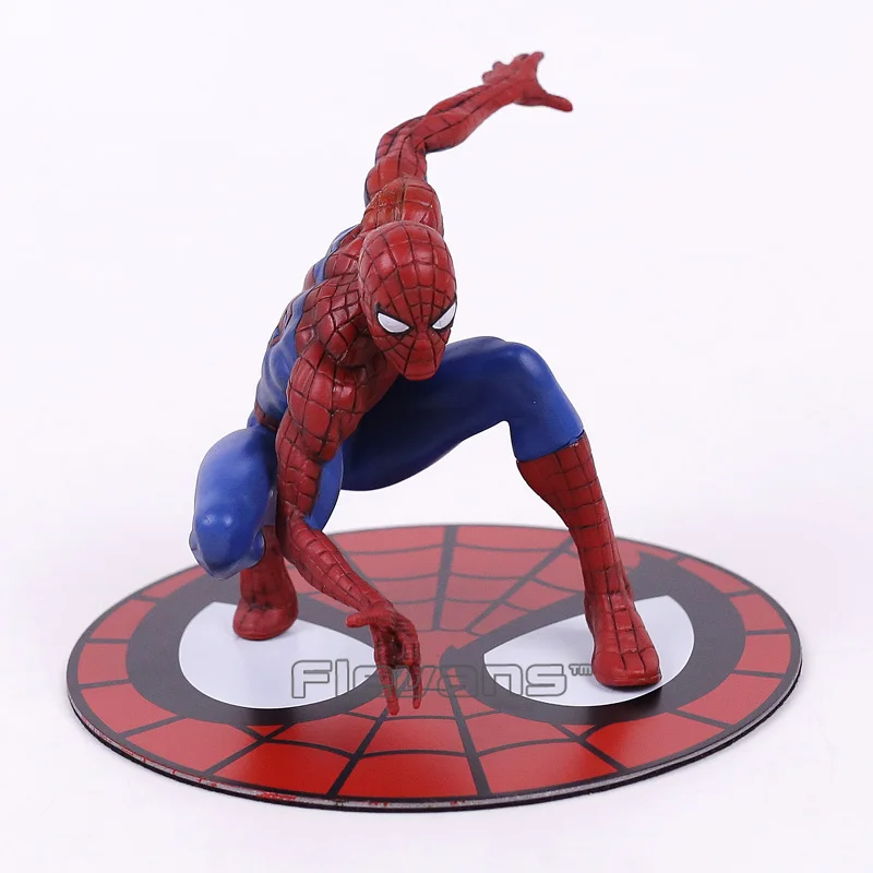 

Cool ! Marvel Super Hero The Amazing Spider-man Spiderman PVC Figure Collectible Model Toy 10cm