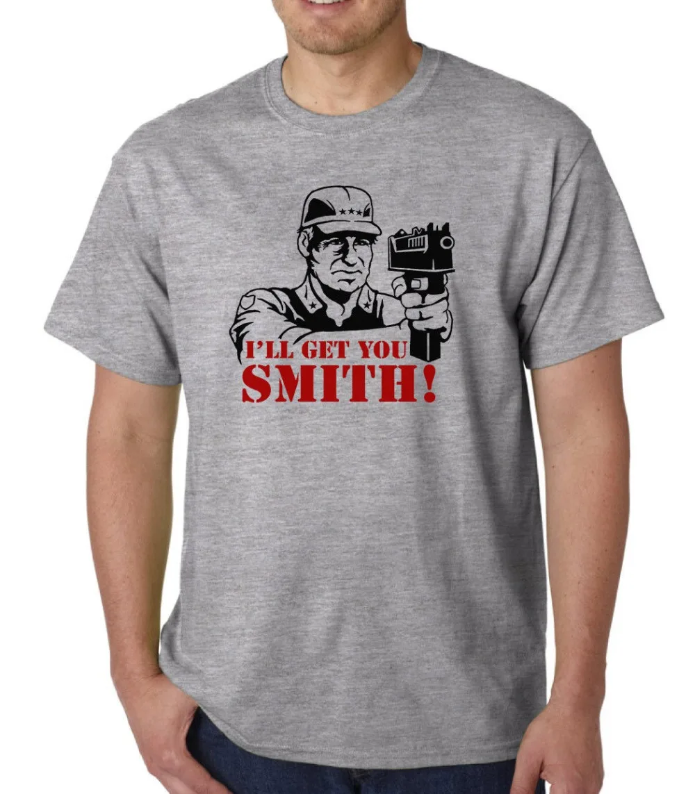 Col. Decker / The A-Team T-Shirt I'Ll Get You Smith Hannibal Baracus Murdoch 2019 New Arrival Casual Men Clothing Nerd T Shirt | Мужская