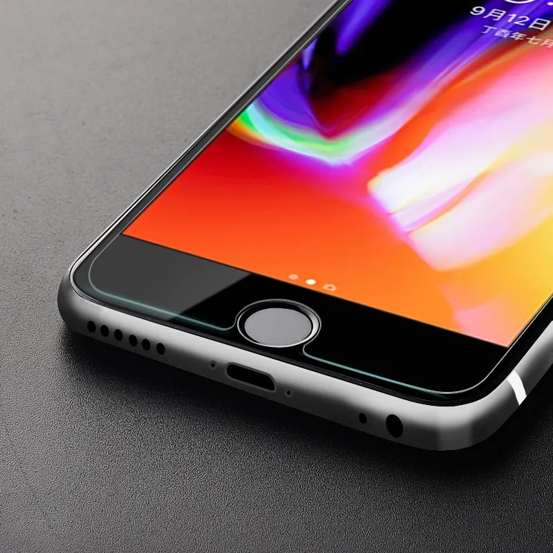 OTAO Gehärtetem Glas Screen Protector Film Für Apple iPhone X 8 7 6 6S Plus 5S SE 5C 4S Gehärtetem