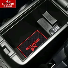 14 шт./компл. для Mitsubishi Outlander 2013-2016, автомобильные аксессуары 3D резиновый коврик не-антискользящий коврик Межкомнатная дверь паз коврик Smabee