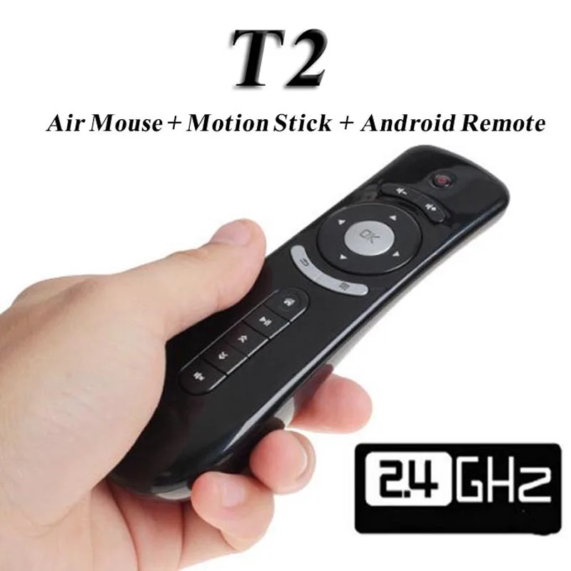 T2 Fly Air mouse 2,4 ГГц и беспроводная мини-клавиатура и 3D пульт дистанционного зондирования для X92 X96 T95 Android tv Box медиаплеер игровой