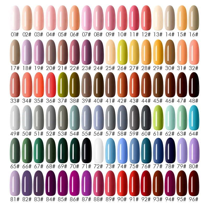 12ml Nail Gel Polish Pure Nail Art DIY Design Long-Lastig Soak-off UV Gel Lacquer Manicure Gel Varnish Base Coat Top Coat