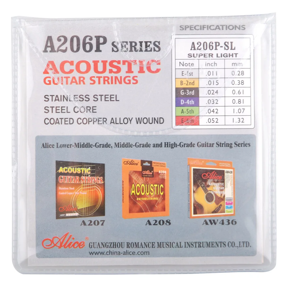 Alice Acoustic Guitar Strings 2
