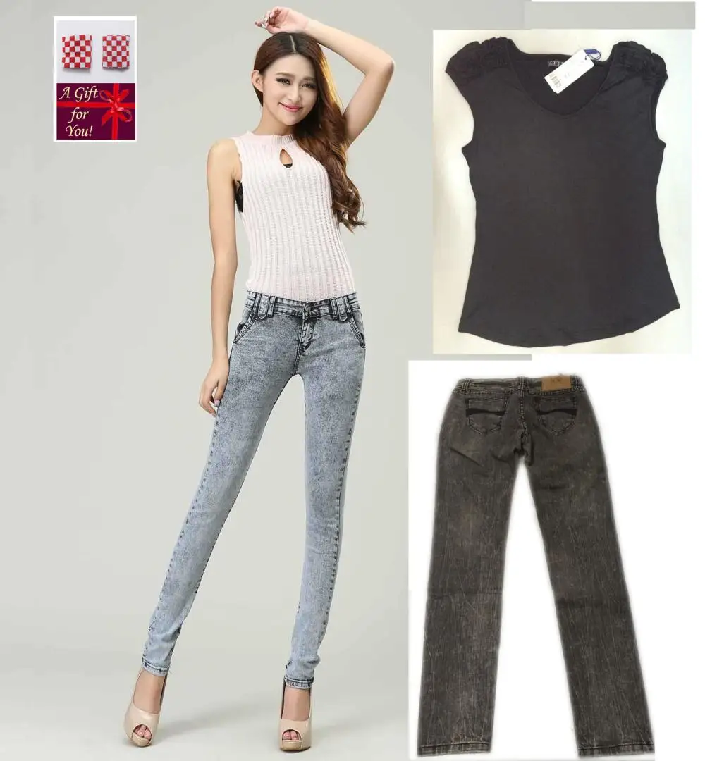 black shirt with jeans ladies