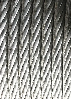 10mm PVC coated galvanized steel CABLE stranded plastic plastic metal wire rope 