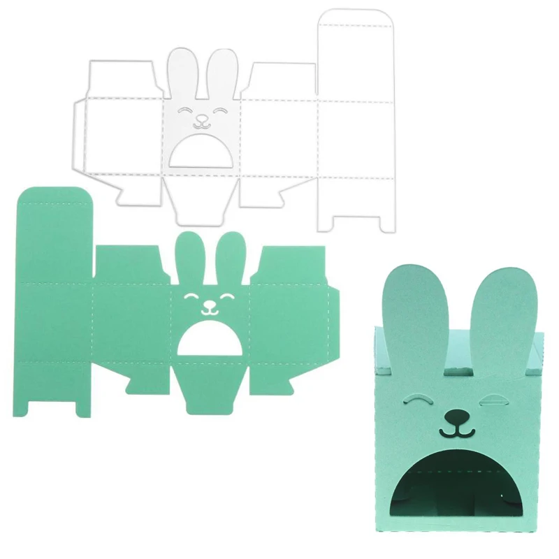 

Gift Box Cutting Dies Metal Stencils for DIY Scrapbooking Album Gift Box Making Cutting Dies Embossing Craft Dies
