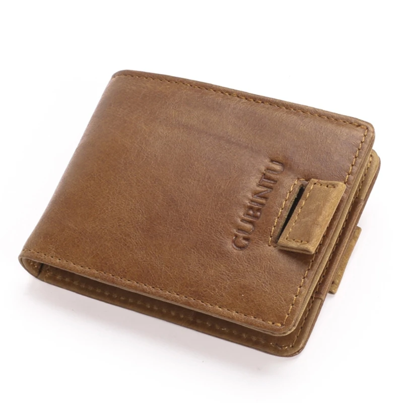 

RFID Wallet Blocking Men Business ID Credit Card Holder Coin Pocket