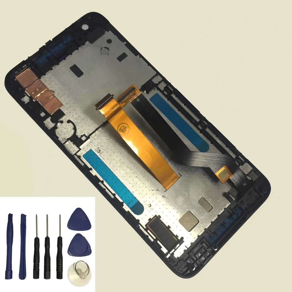 

For HTC Desire 626 626W 626G Touch Screen Digitizer Sensor + LCD Display Monitor Module Assembly With Frame + Free Tools