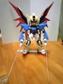 

The Gundam Paper Model Of The SD Fate Of The Gundam Series