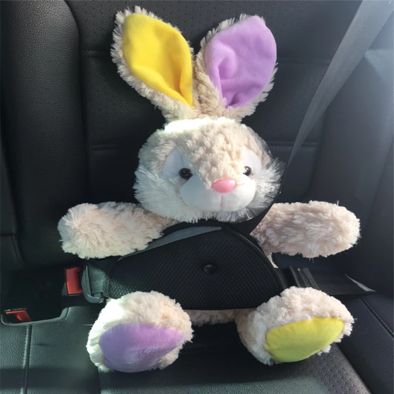 

Triangle Baby Kids Car Safe Fit Seat Belt Adjuster Device Auto Safety Belt Cover Child Neck Protection Positioner Breathable