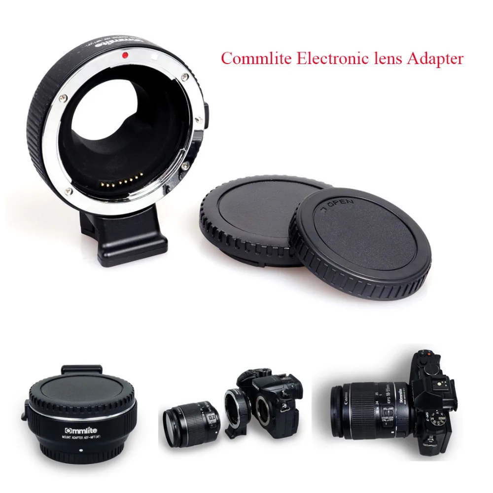 Commlite Elextronic AF Lens Mount Adapter for Canon EOS EF/EF S Lens to