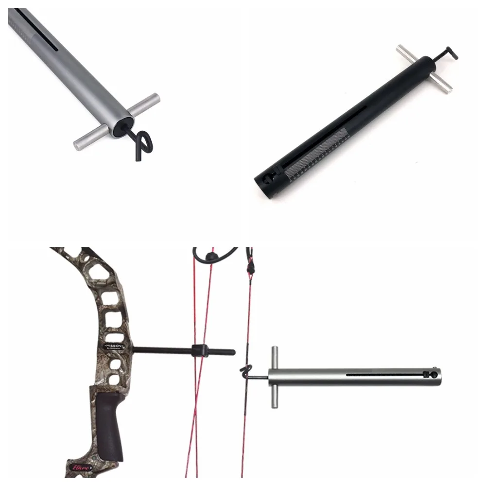 Universal Bow Scale Mechanical Spring Scale Bow Pounds Lbs Measuring for Compound Bow Recurve