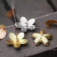 200 шт. Cherry сакуры Цветы Узор Ладан горелка держатель Ладан основание вилки украшения дома