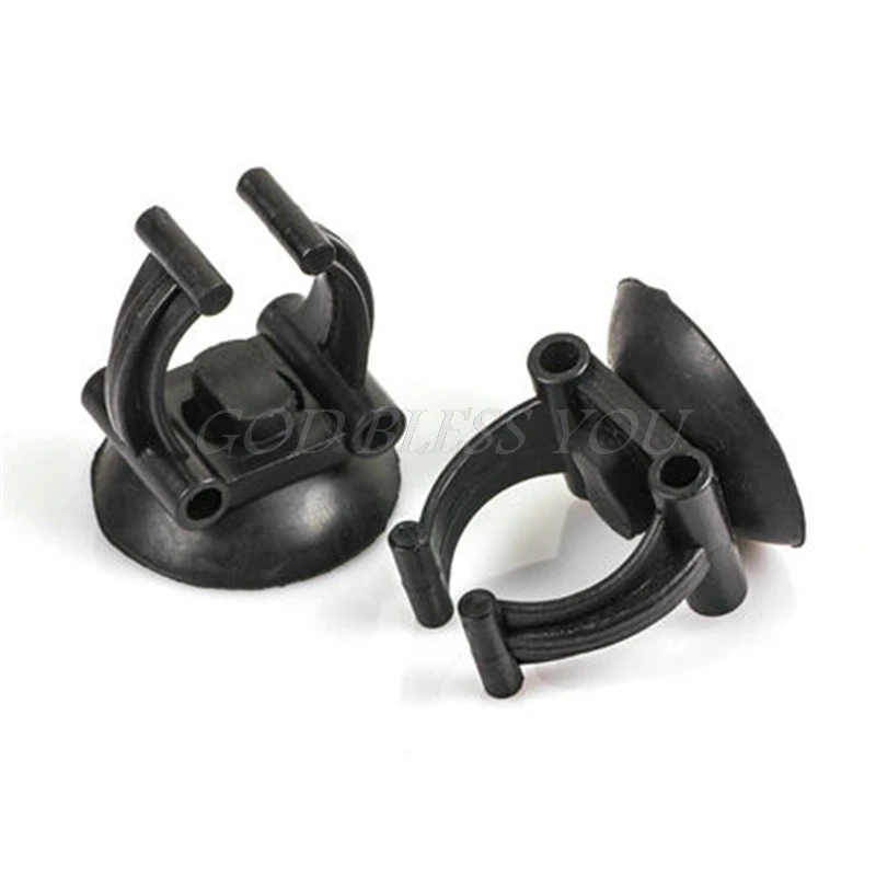 

10PCS/lot Black Suction Cup Clip 30mm Diameter For Aquarium Heater Tubing Rain Bar