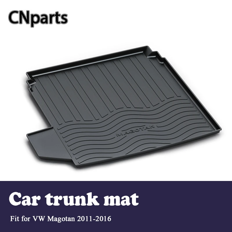 

CNparts 1Set Car Cargo rear trunk mat For VW Magotan B7 2011 2012 2013 2014 2015 2016 Boot Liner Tray Anti-slip mat Accessories