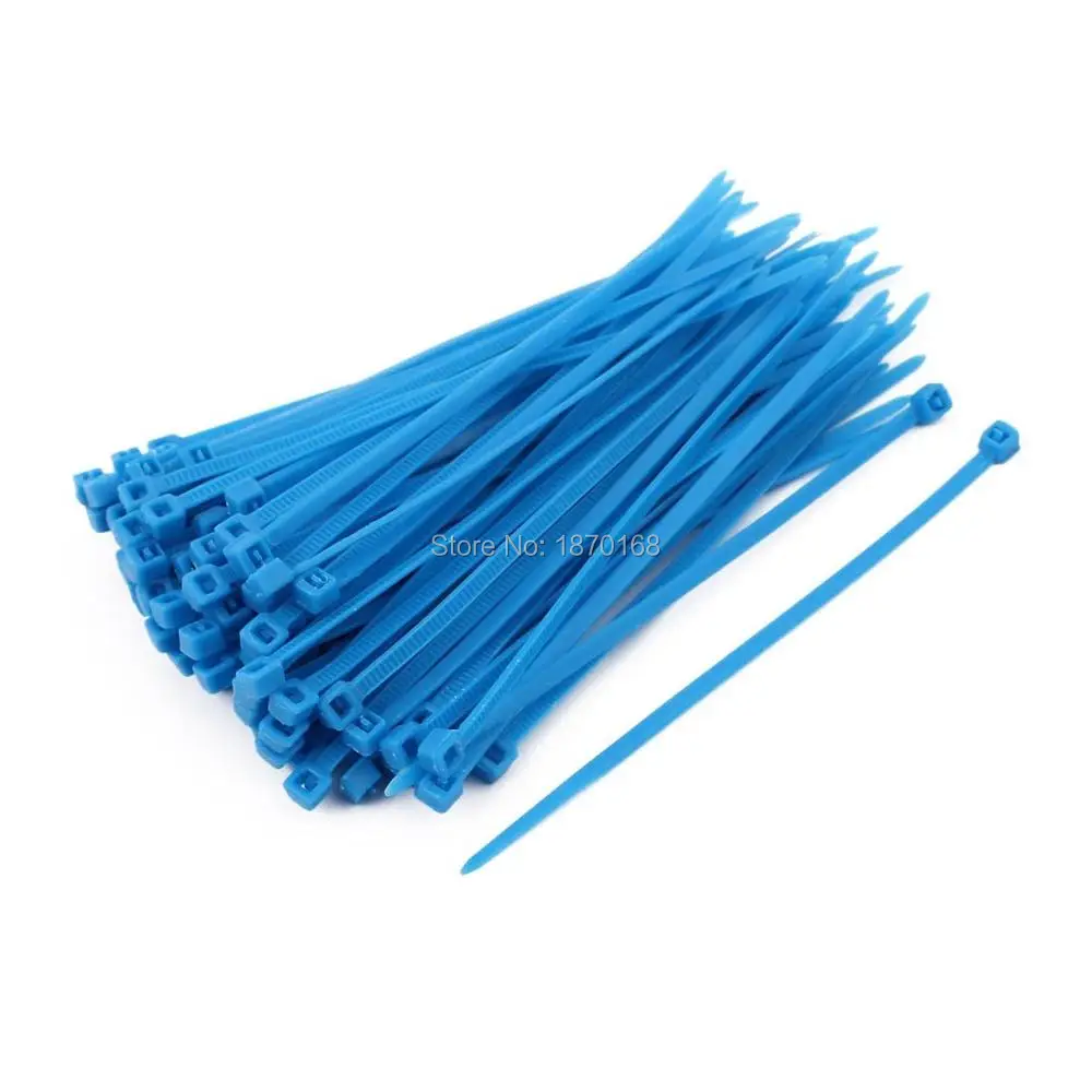 1000pcs 3mm x 150mm Self Locking Nylon Cable Ties Heavy Industrial Wire