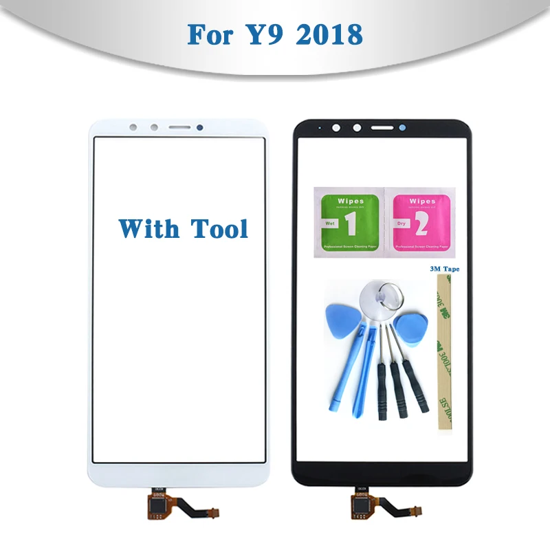 Высококачественный сенсорный экран 5 93 дюйма для Huawei Y9 2018 Enjoy 8 Plus FLA AL00 датчик