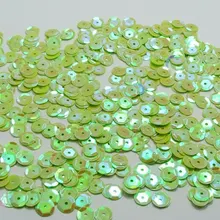 3000 шт зеленый AB 8 чашка мм круглые разбросанные блестки раззноцветные часы Свадебные Ремесло Аксессуары