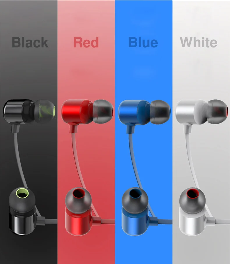 Magnetic Switch Sports Bluetooth Earphones Active Noise Cancelling Wireless Bluetooth Earpiece Headphone Headset with Microphone (11)